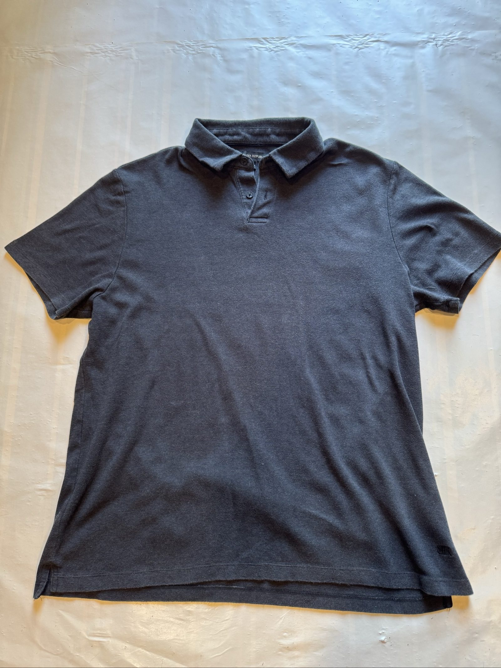 Draft READY Men’s Banana Republic Polo - Gray - Large