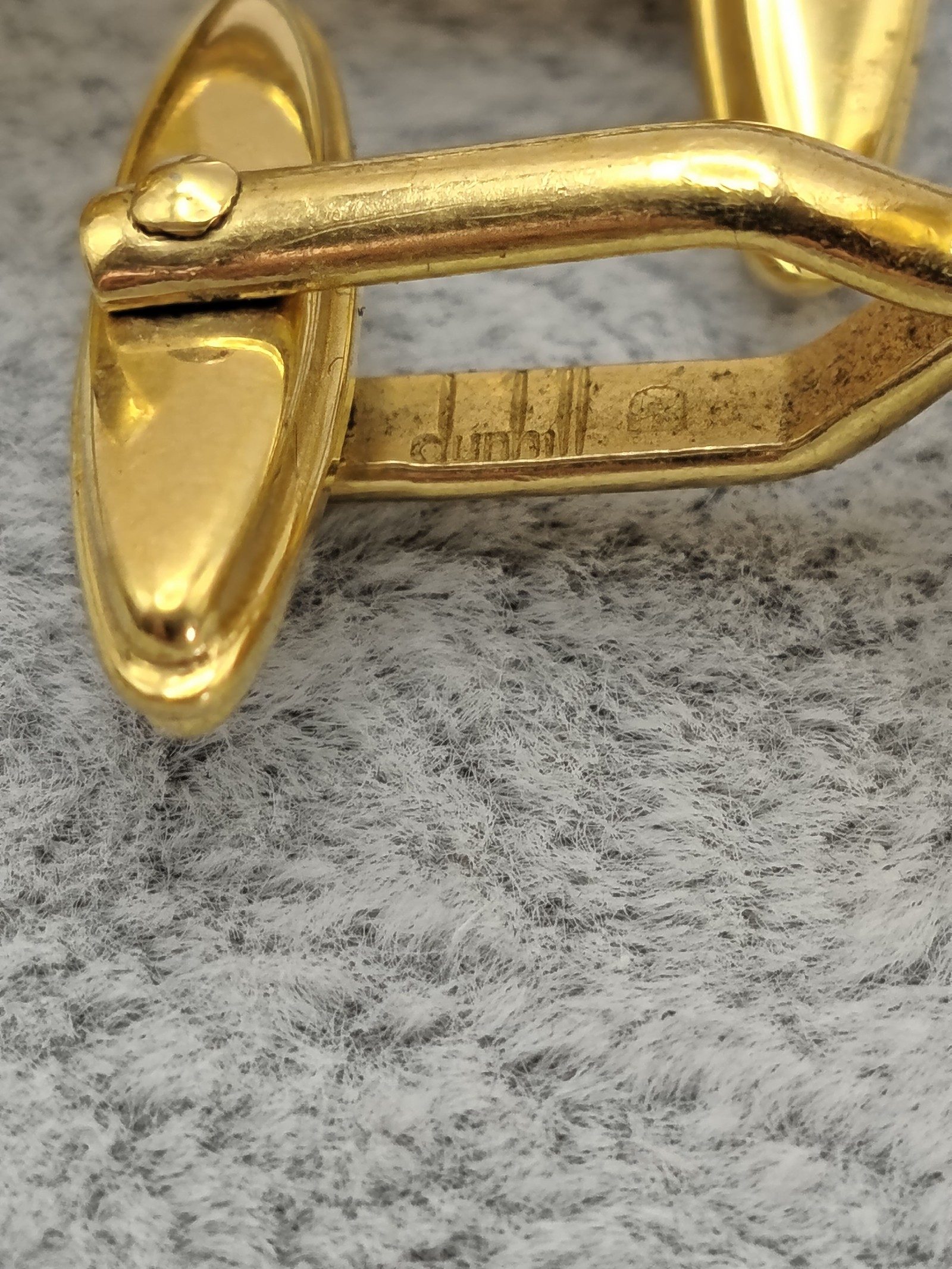 Dunhill Gold & Silver tone Round Cufflinks image 4