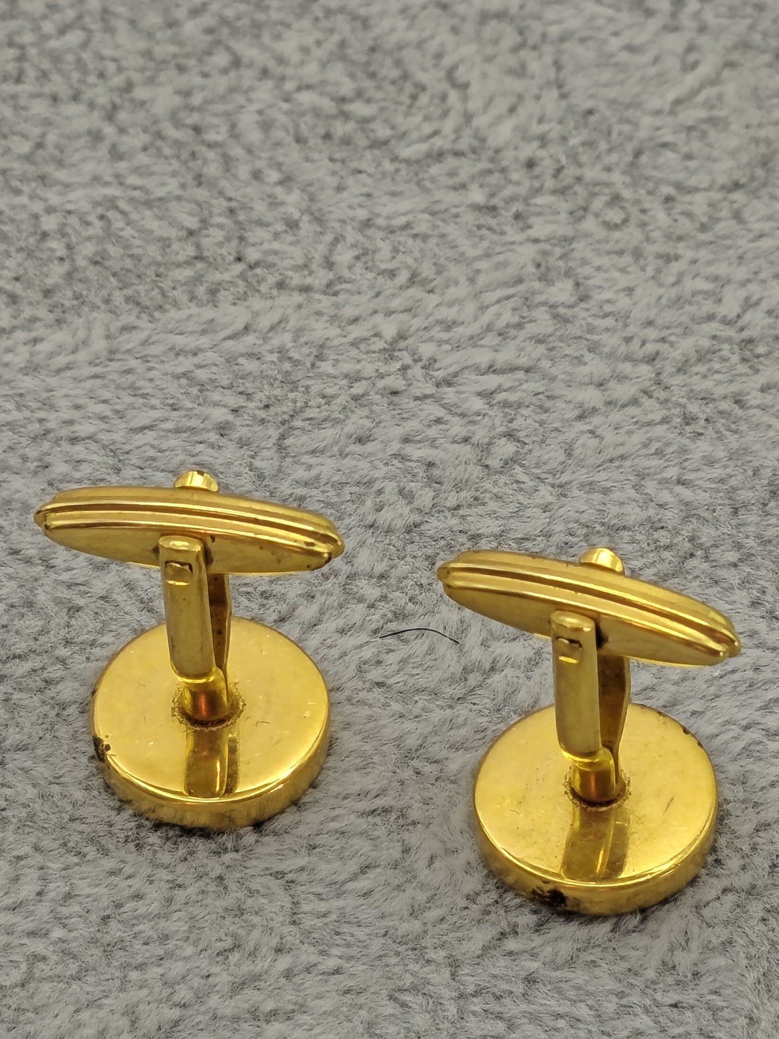 Dunhill Gold & Silver tone Round Cufflinks image 8
