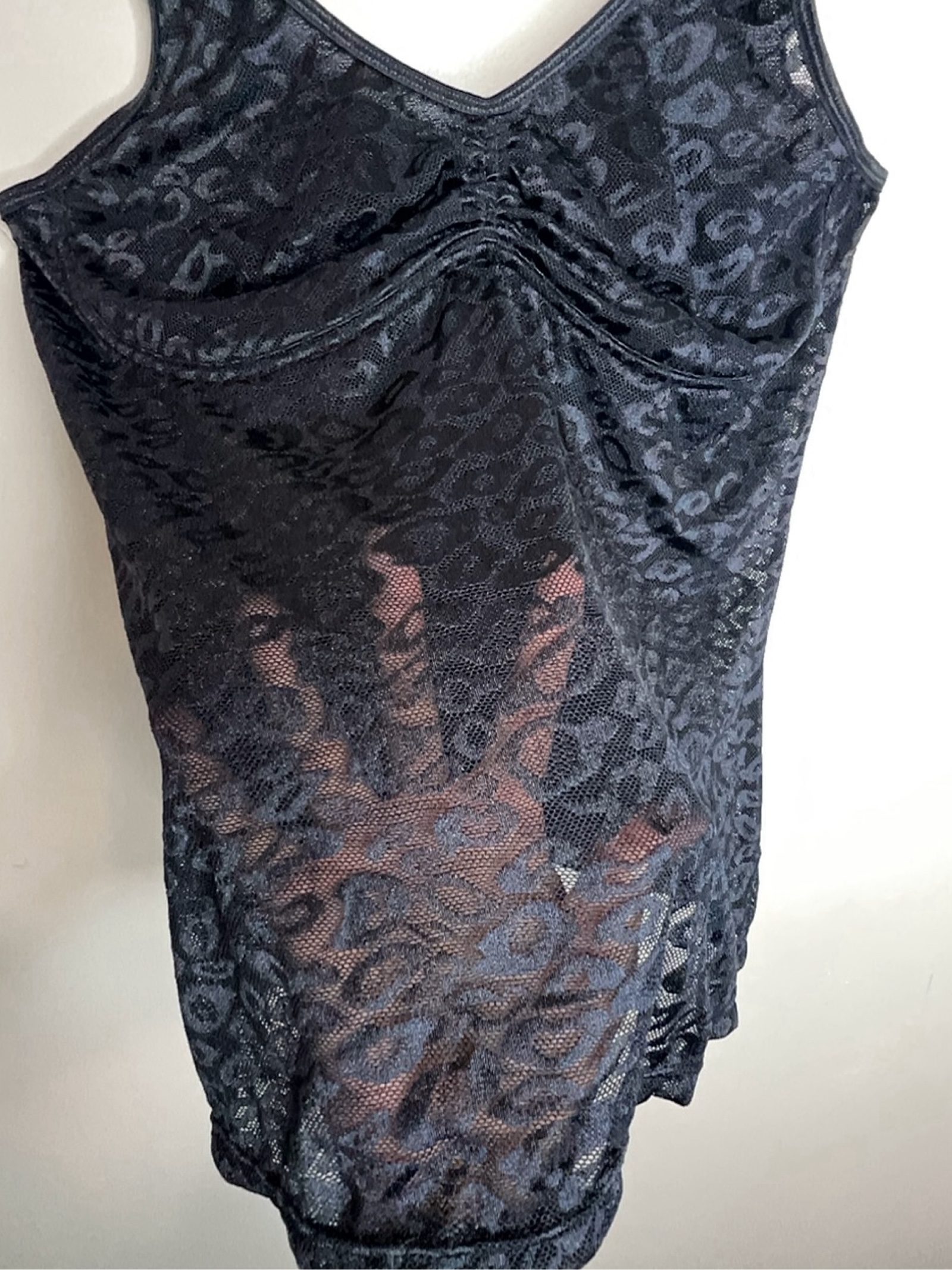 Ruby Ribbon Siren Lace Cami Animal Print Tank Top Small image 4