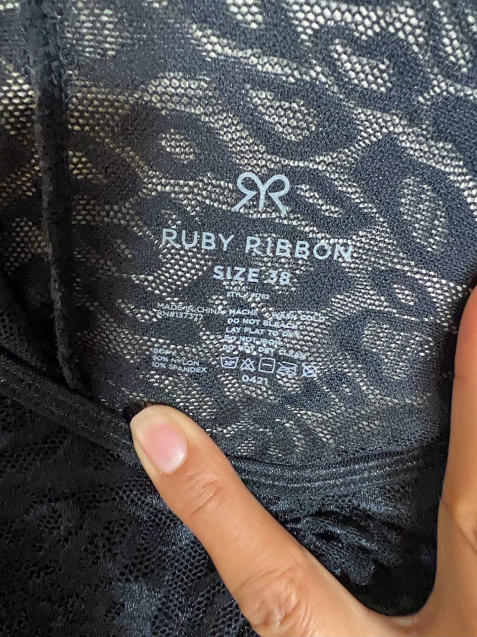 Ruby Ribbon Siren Lace Cami Animal Print Tank Top Small image 6