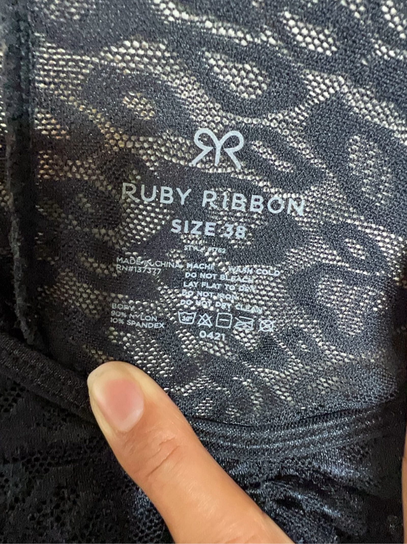 Ruby Ribbon Siren Lace Cami Animal Print Tank Top Small image 7