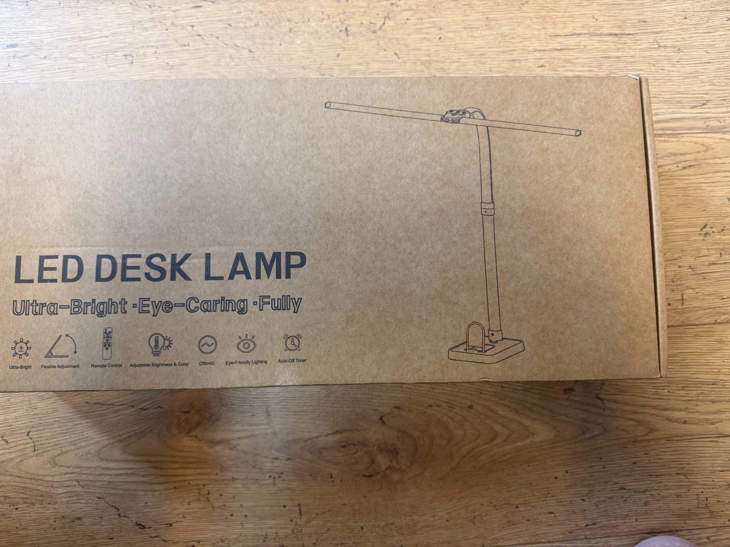 Nieuw! LOTTBUTY 24W Dubbele LED Bureaulamp met Klem & Afstandsbediening
