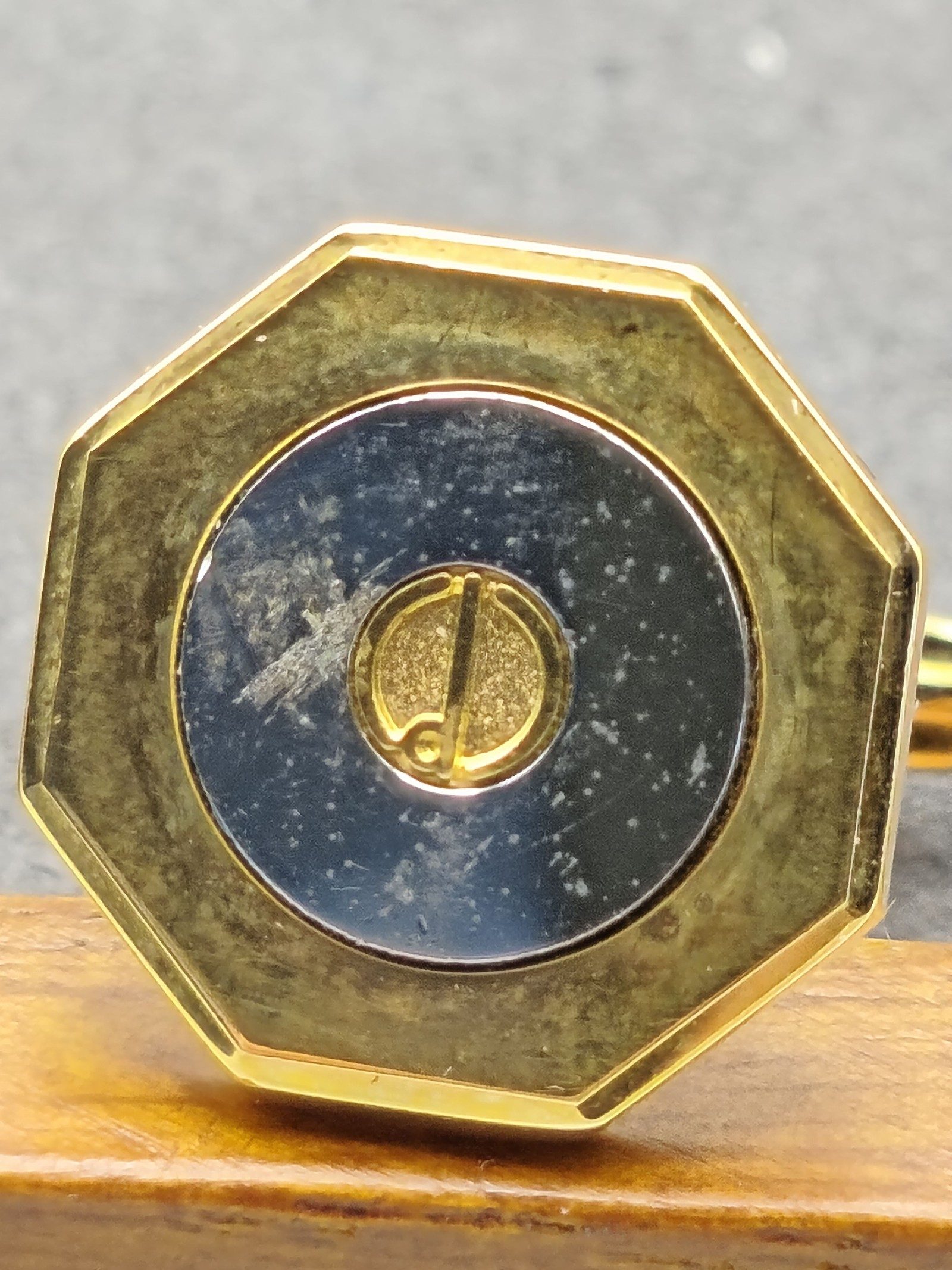 Dunhill Gold & Silver Octagonal Cufflinks image 6