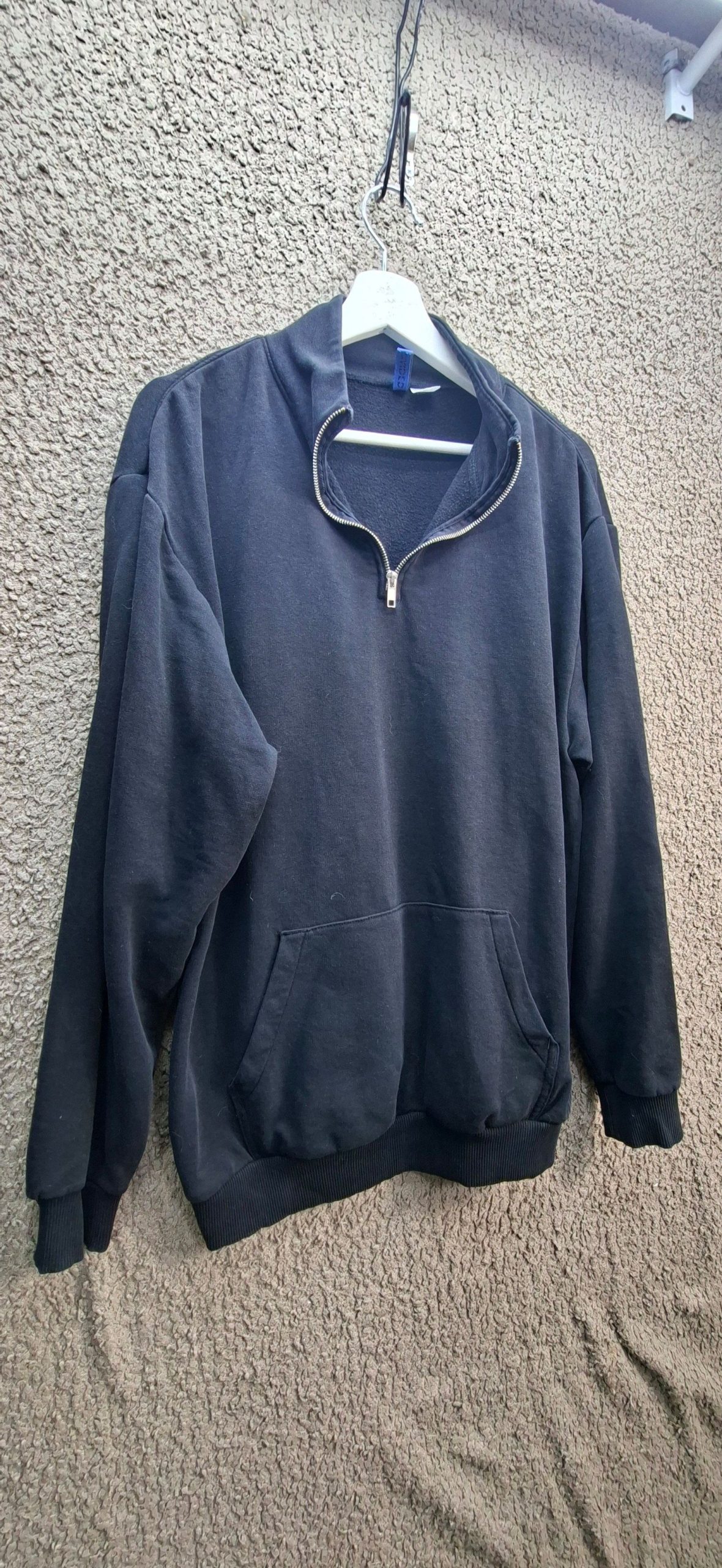 H&M Black Half Zip Sweatshirt Small image 5