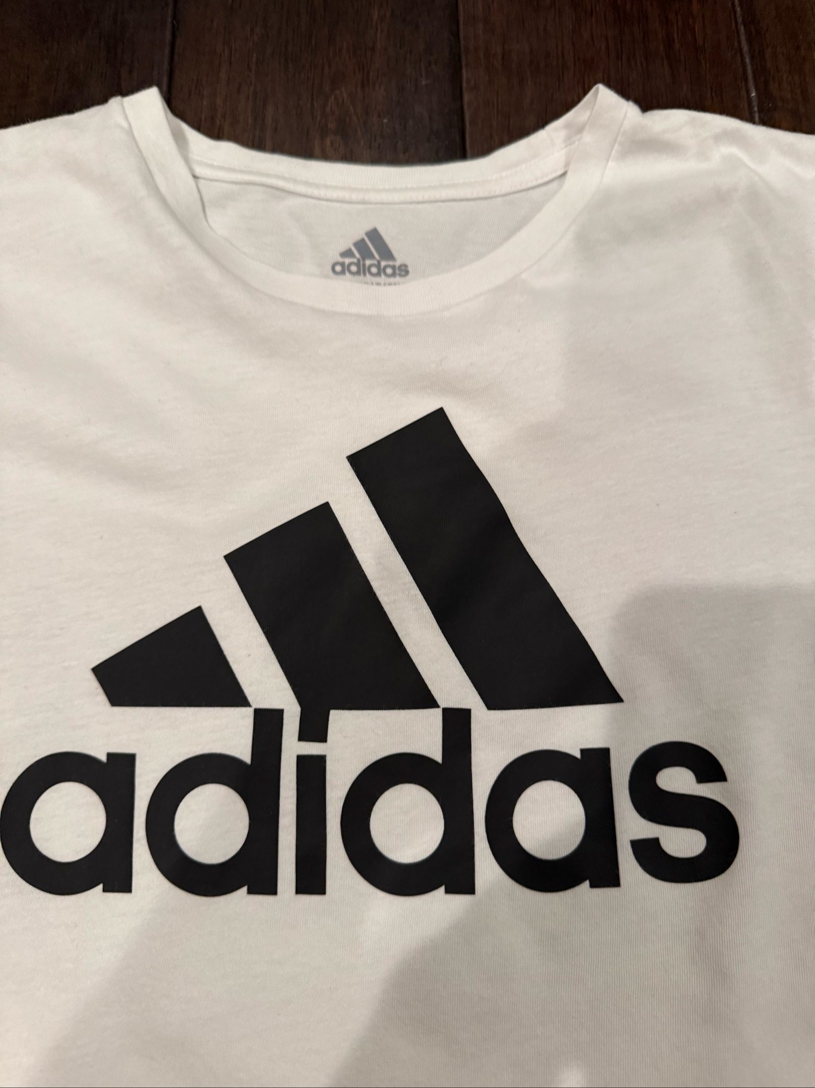 Boy’s Adidas T-Shirt - White - Medium (10/12) image 2