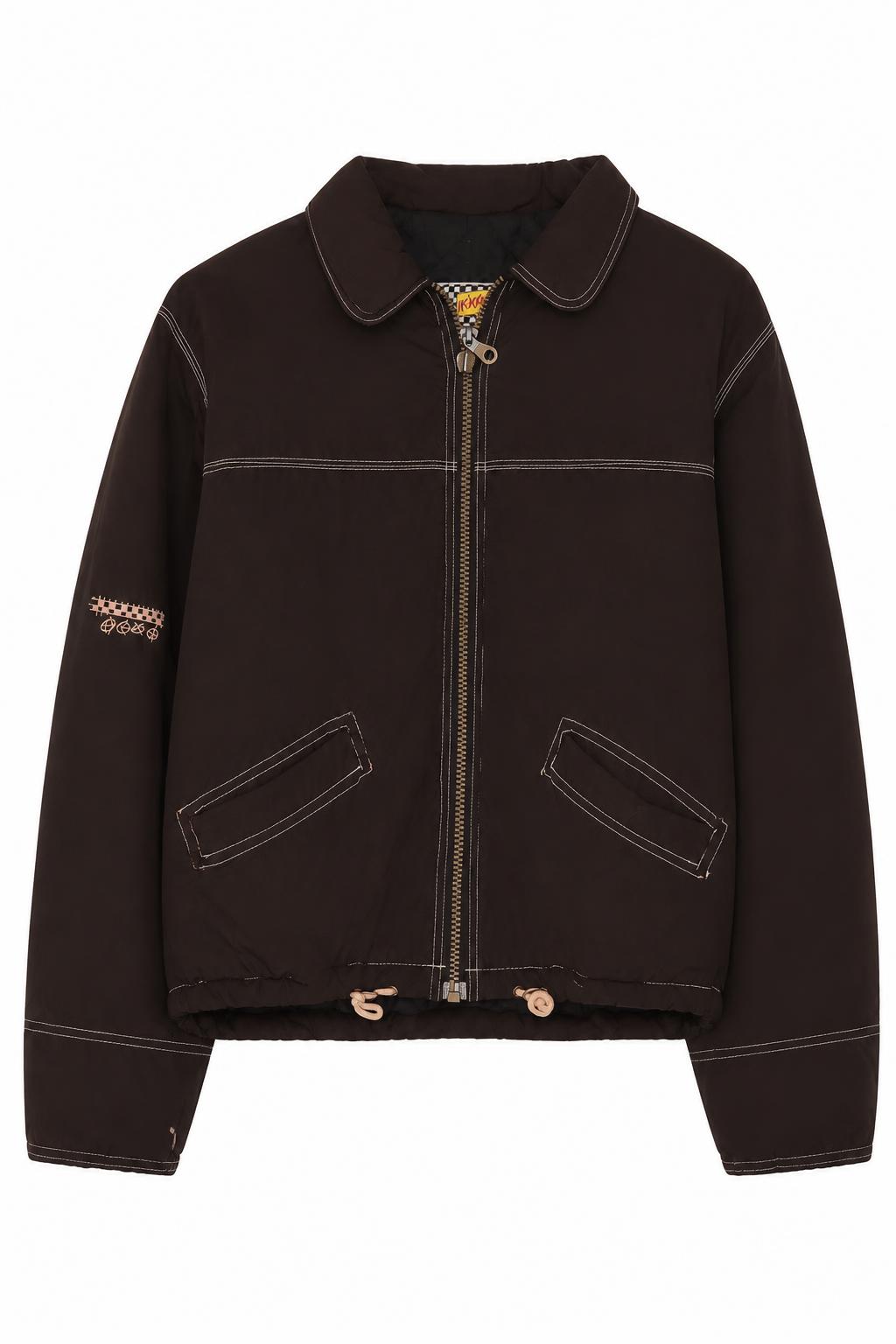 Nylon jacket, after smoothing