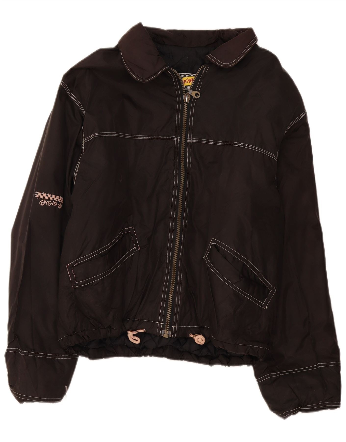 Nylon jacket, before smoothing