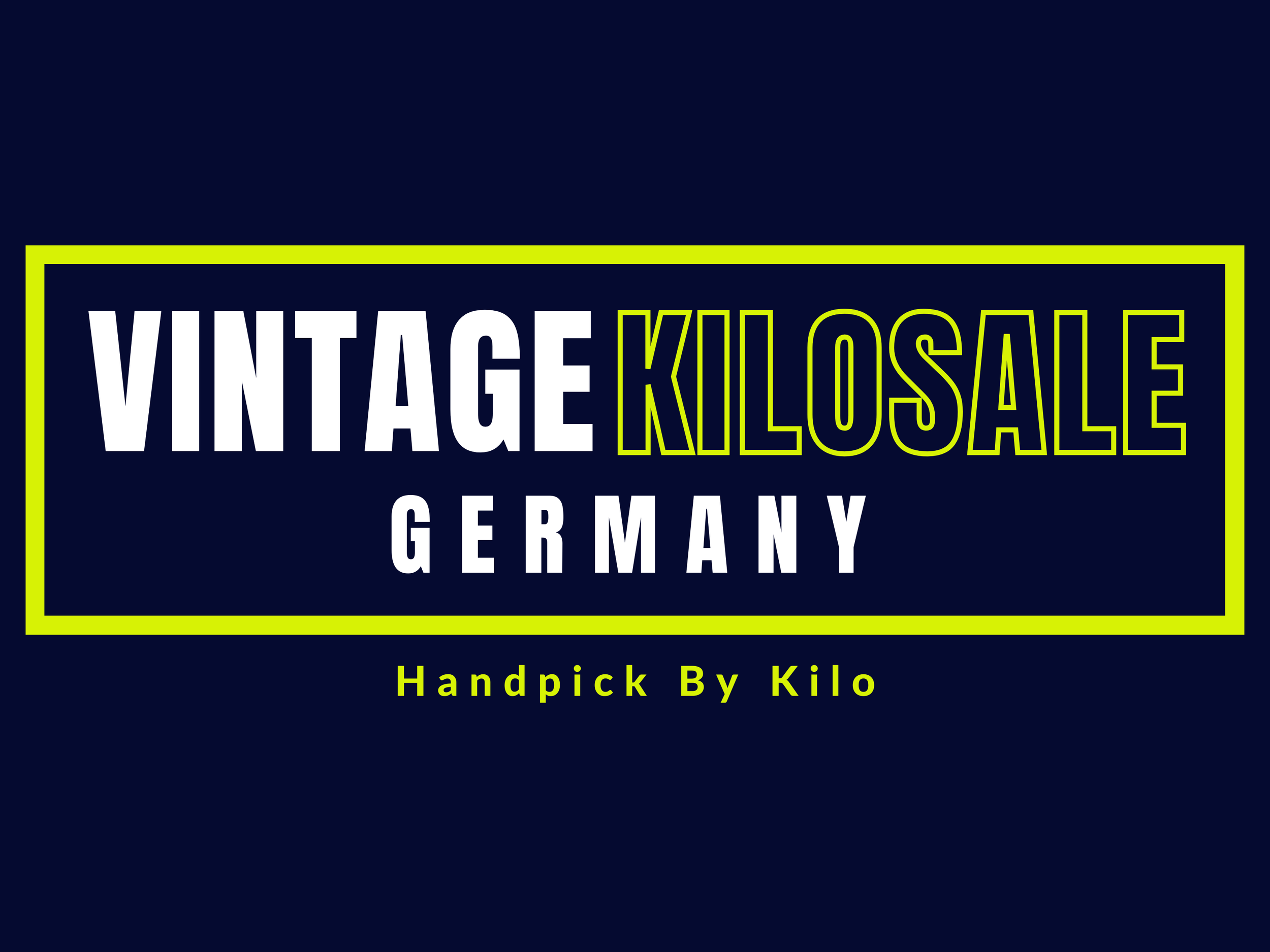 Vintage Kilosale Germany