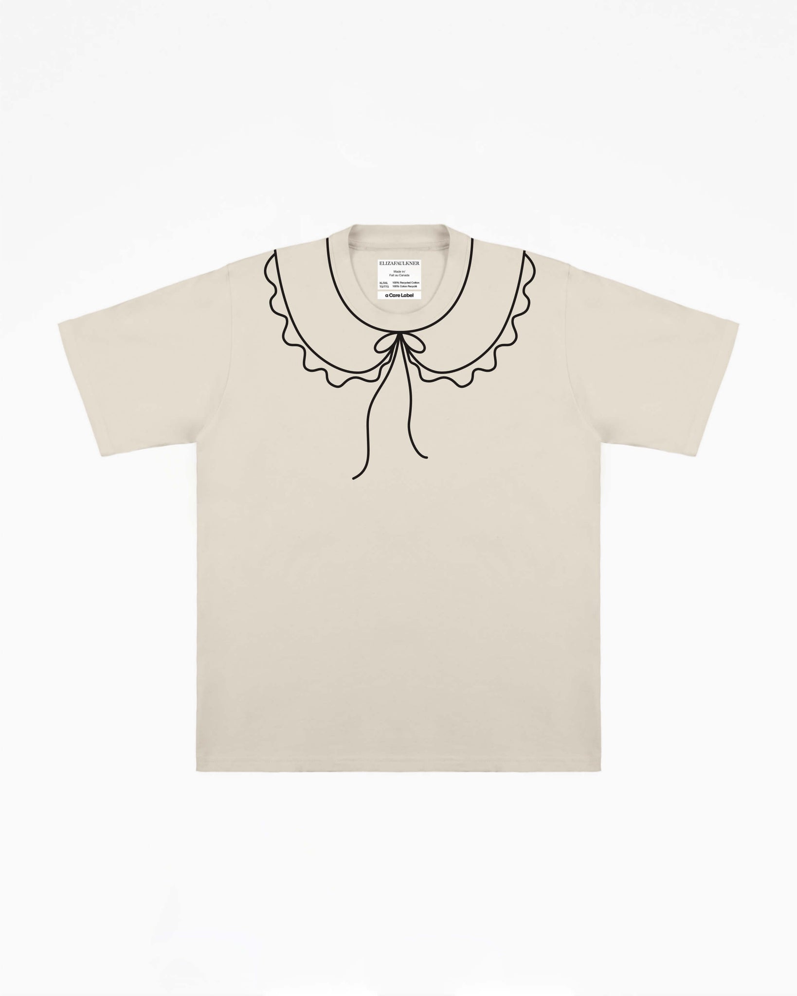 Trompe L’œil Tee by Eliza Faulkner - Wholesale casual from a Care Label, Canada