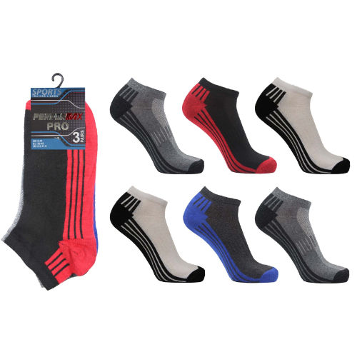 Mens Performax Footbed Trainer Socks - Wholesale 00s from A&K Hosiery, United Kingdom