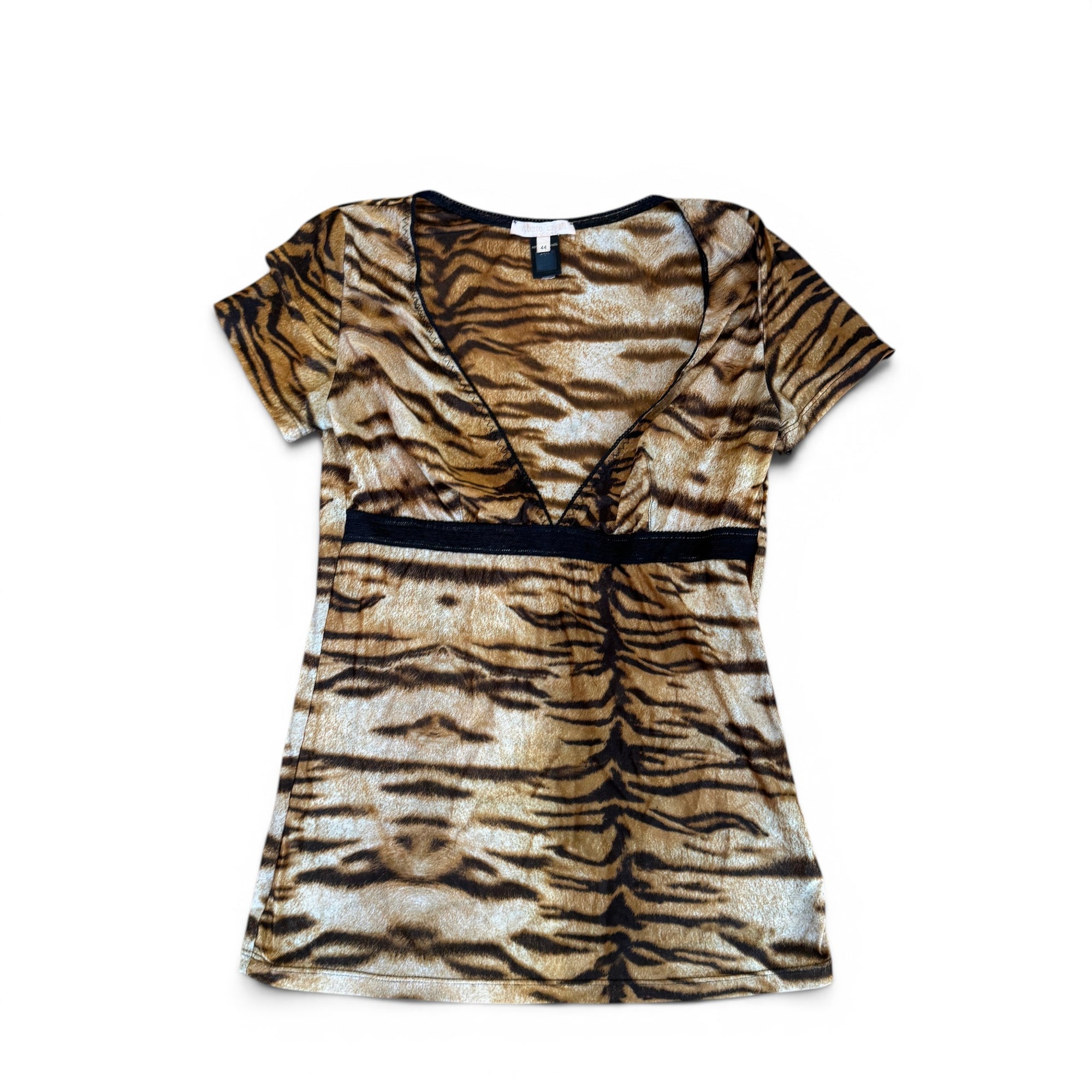 Roberto Cavalli 2000s Tiger Print Top - Wholesale contemporary from Ākaibu Store, 