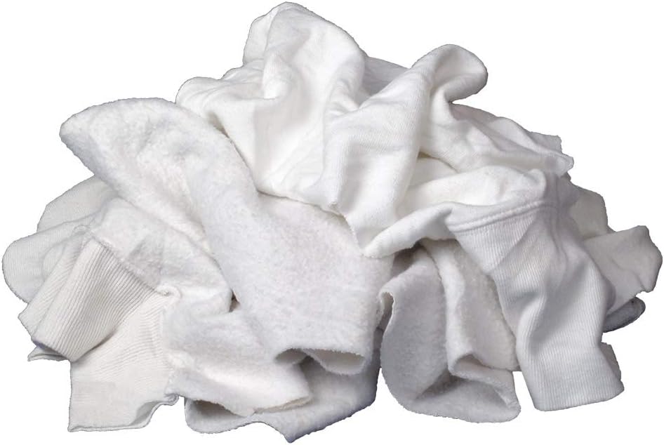 White Sweat Shirt Rags - Wholesale budget from Al Mnwar Trading, United Arab Emirates