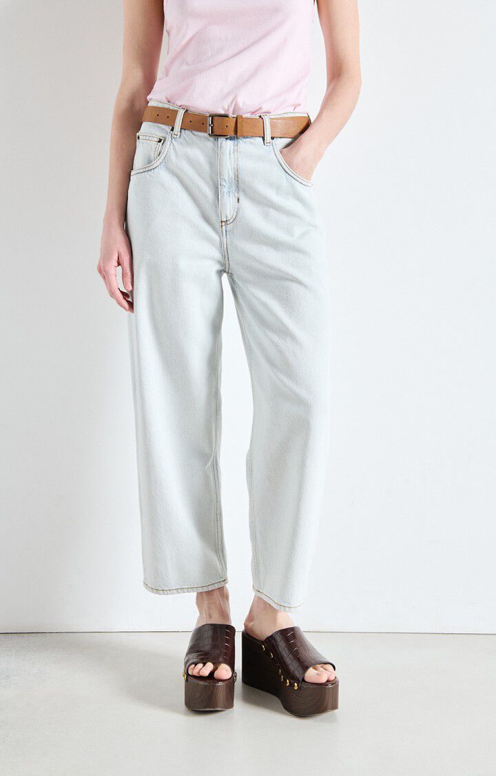 Jean boyfriend femme Joybird - WINTER BLEACHED - Bleu - Wholesale boho from American Vintage, France