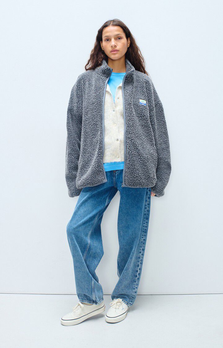 Veste femme Hoktown - ANTHRACITE CHINE - Gris - Wholesale boho from American Vintage, France