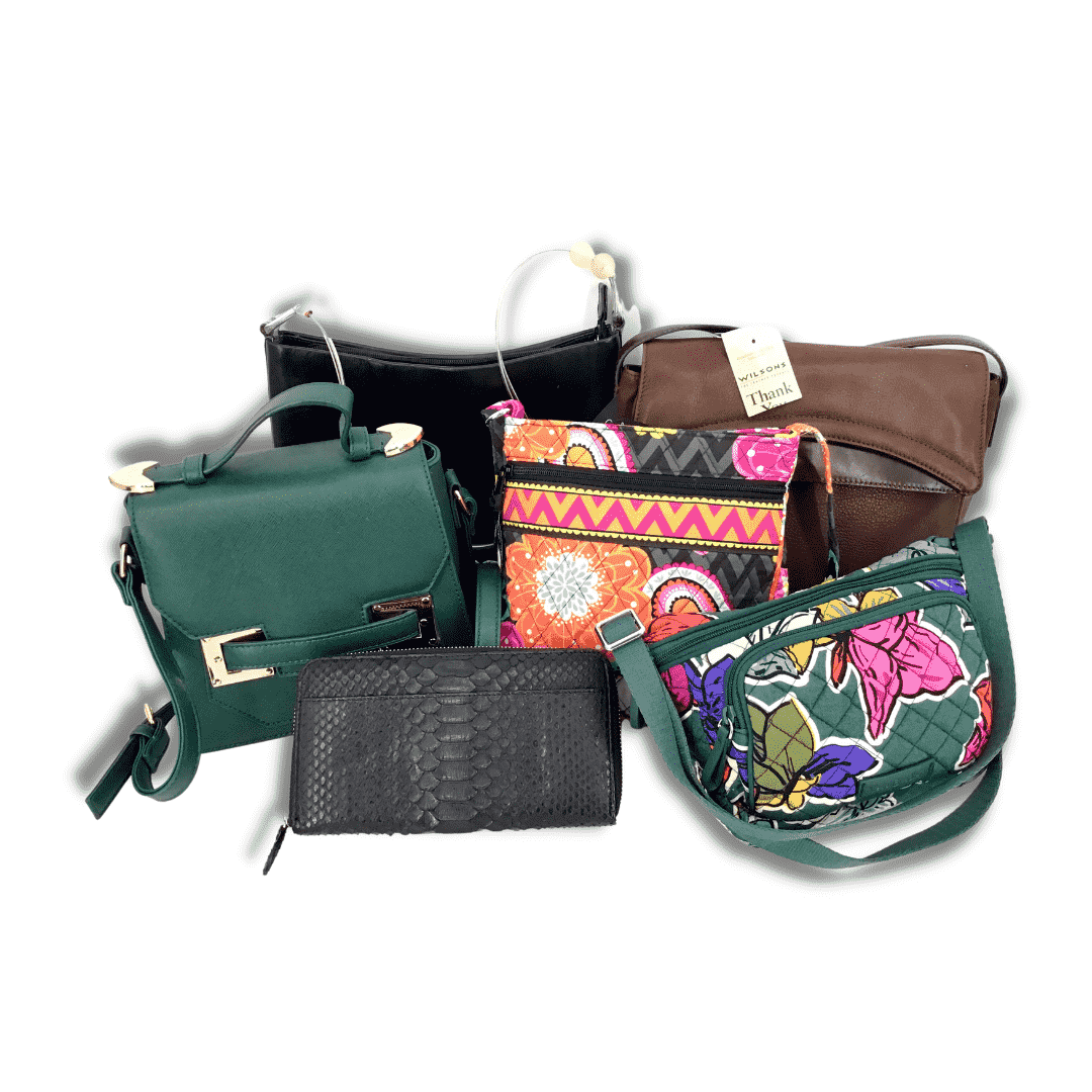 Brand Name Purse Supply Box (5 Pieces) - Wholesale budget from America’s Thrift Supply, United States