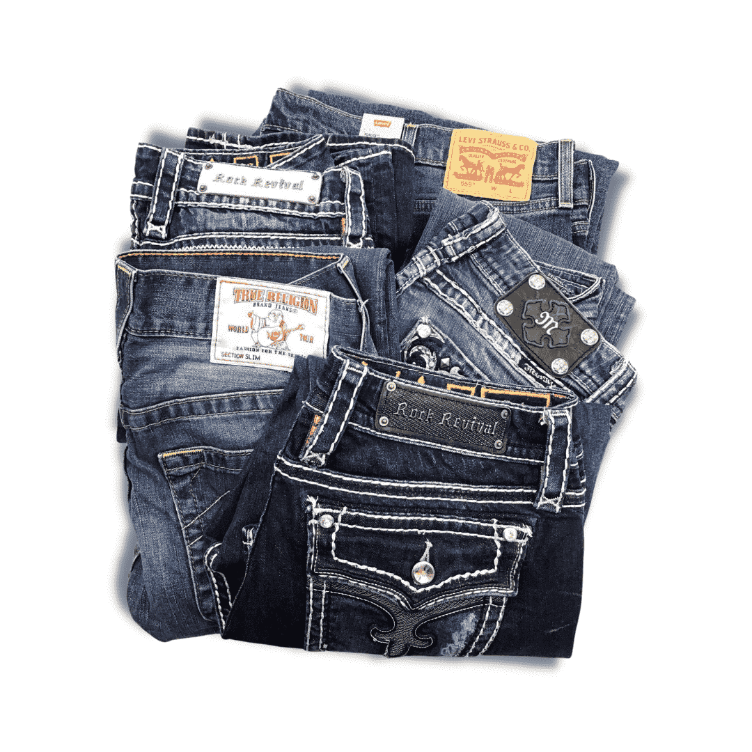 Premium Denim Supply Mystery Box (5 Pairs) - Wholesale budget from America’s Thrift Supply, United States