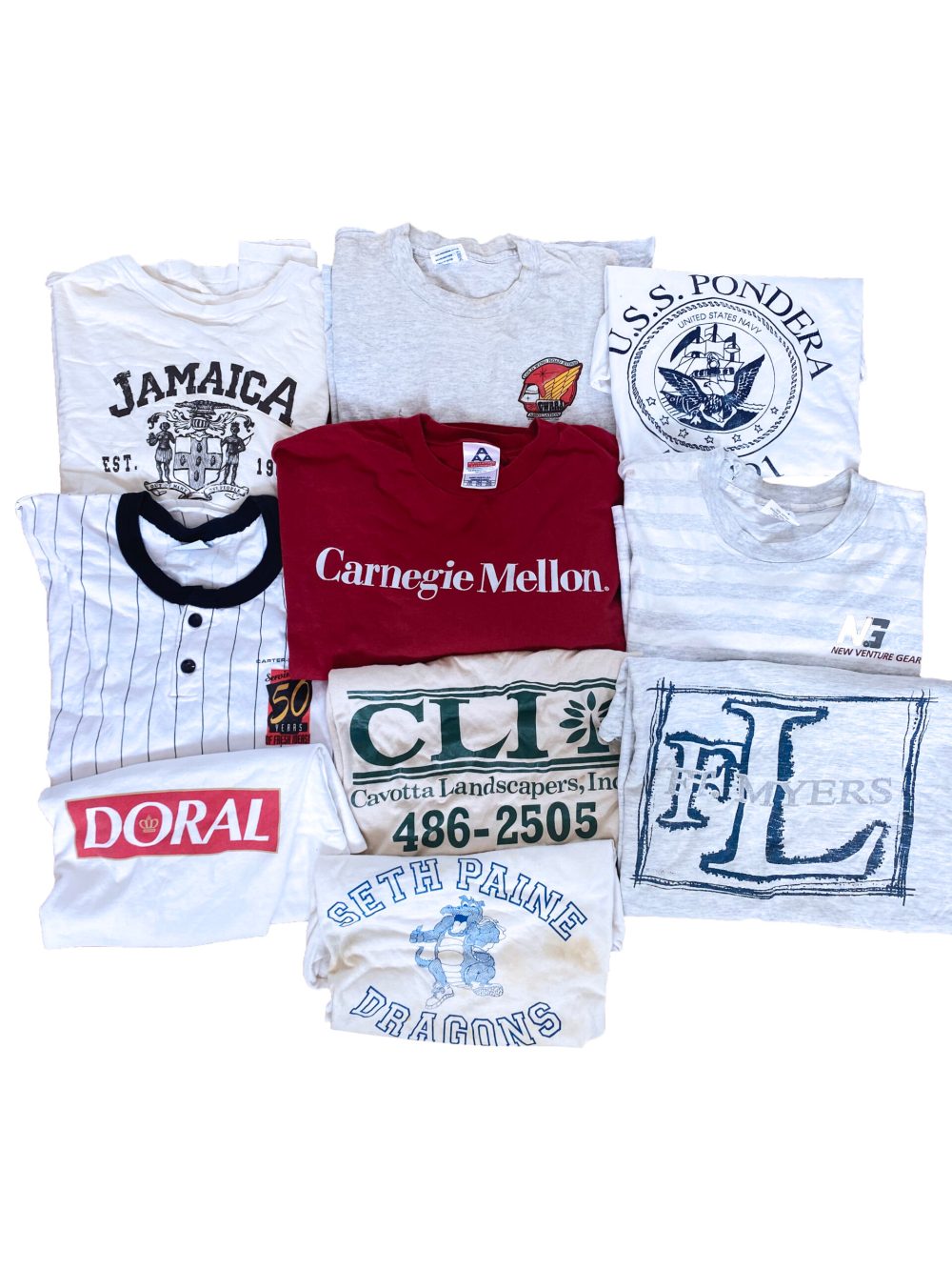 10 PIECE PREMIUM A/B GRADE 90’s AND Y2K TRUE VINTAGE T-SHIRTS - Wholesale casual from AMERIVINTAGE CLOTHING CO, Australia