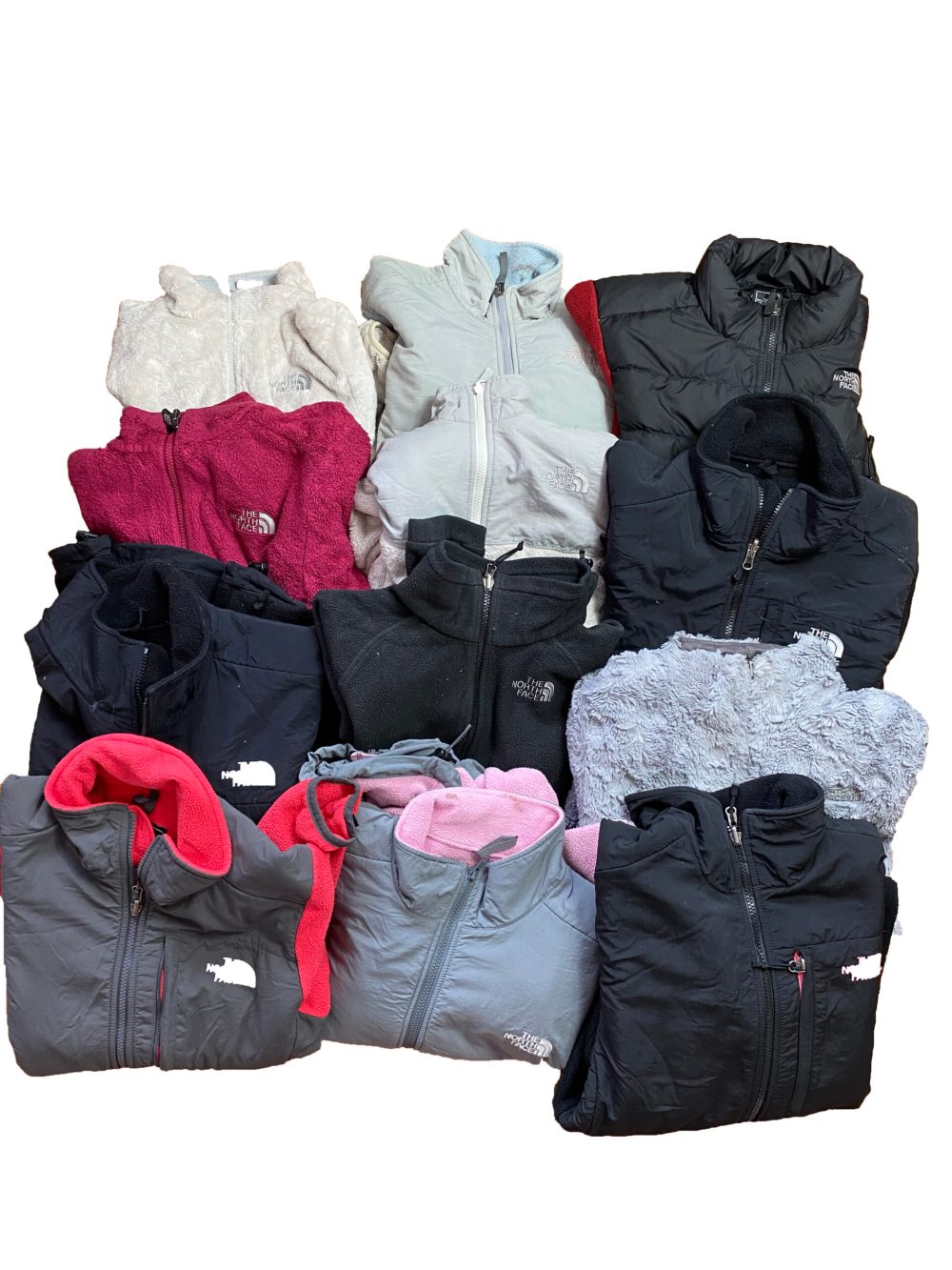 12-PIECES PREMIUM NORTH FACE FLEECE JACKETS - Wholesale retro from AMERVINTAGE CLOTHING CO, Australia