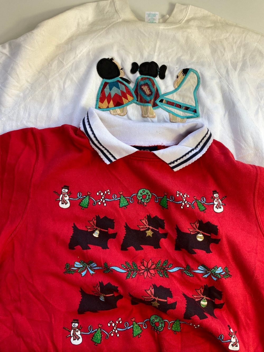 15-PIECE PREMIUM A/B GRADE GRANDMA SWEATSHIRTS - Wholesale 90s from AMERVINTAGE CLOTHING CO, Australia