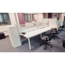 Bureau bench 4 places - Wholesale budget from Aquitaine Occasions, France