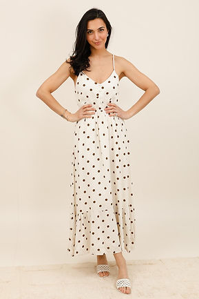 Robe longue à pois - Wholesale eclectic from Attrait Paris, France