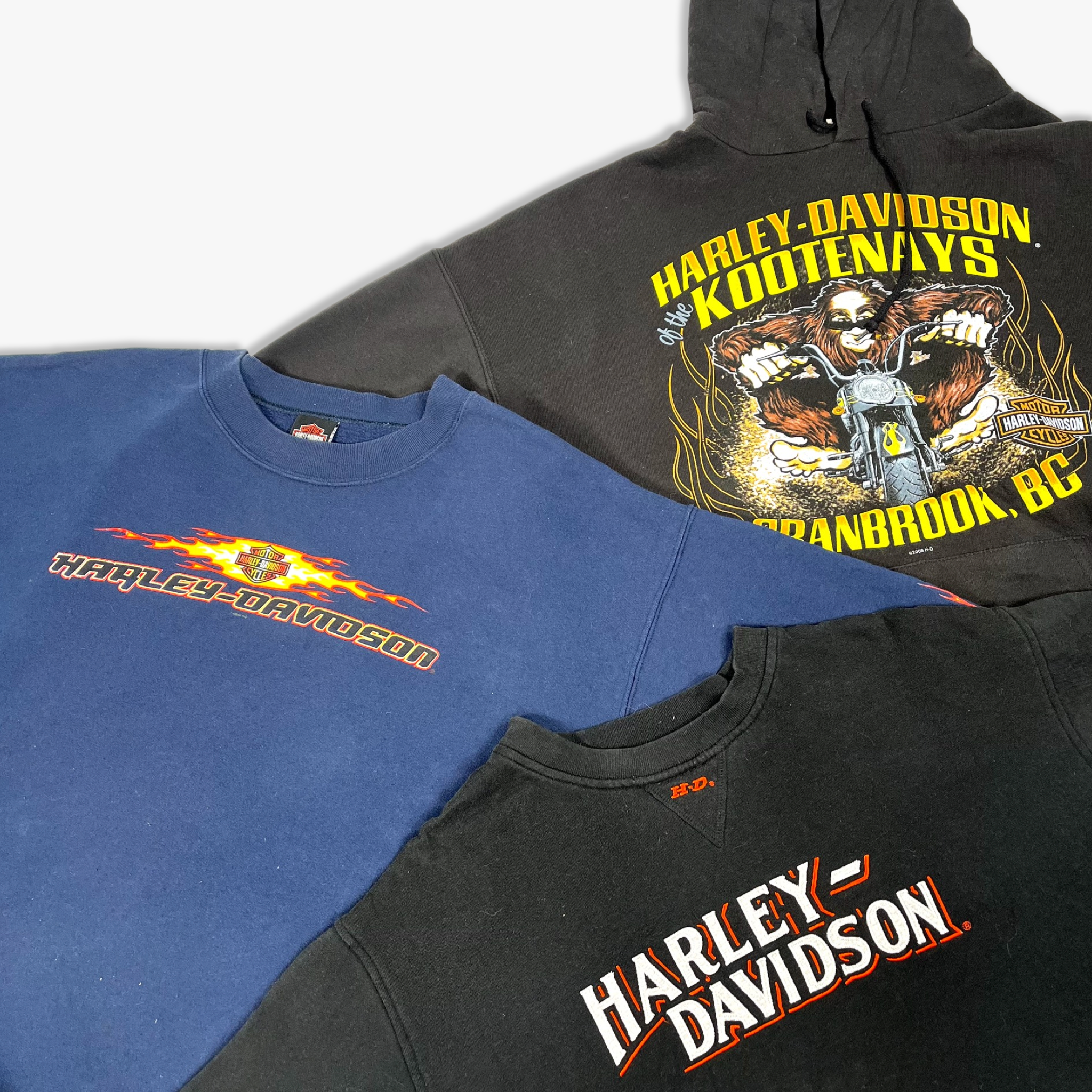 Harley Davidson Sweatshirts & Hoodies - Wholesale casual from Aus Vintage Wholesale, Australia