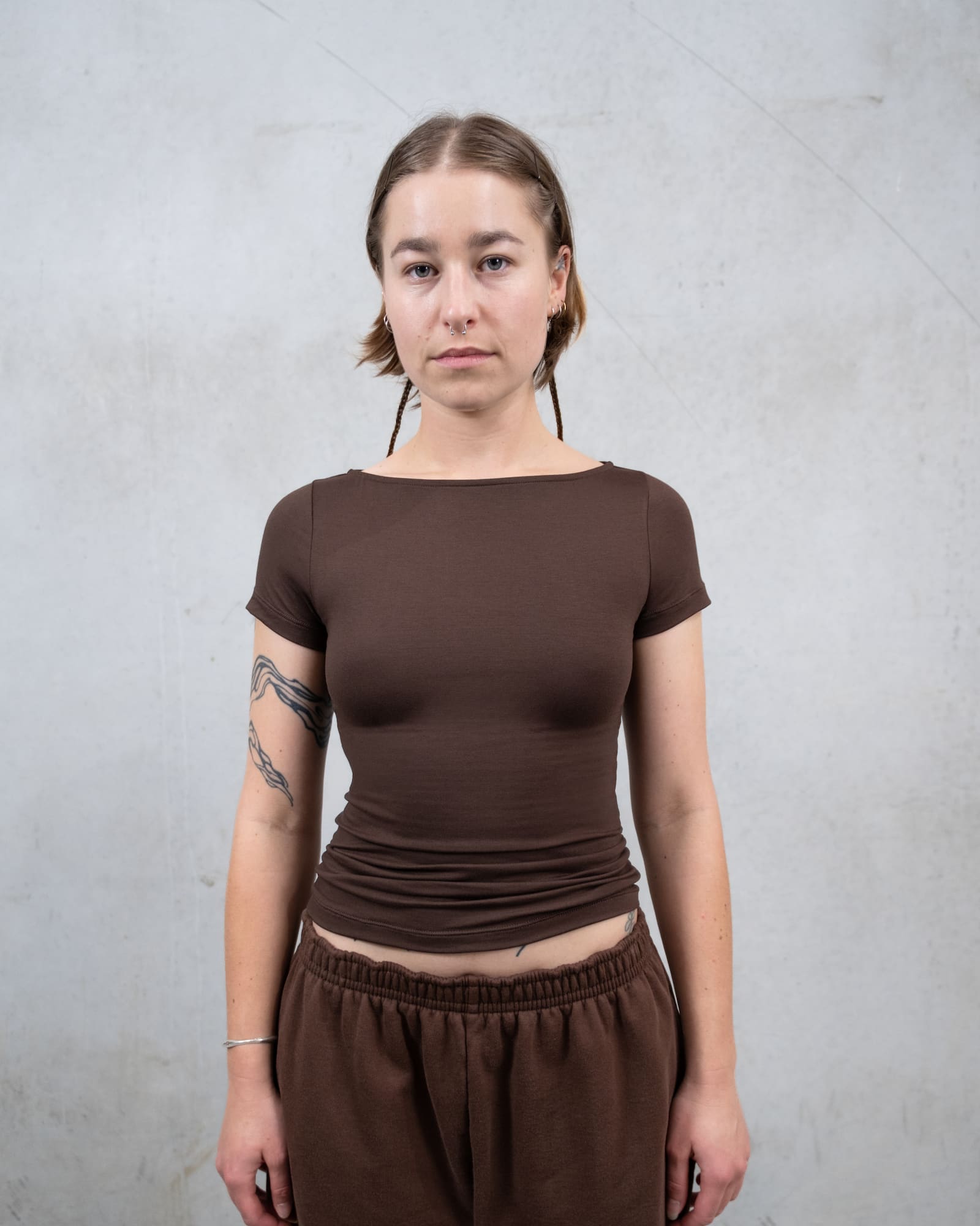 Bamboo Boatneck Tee - Wholesale casual from Australian Stitch, Australia