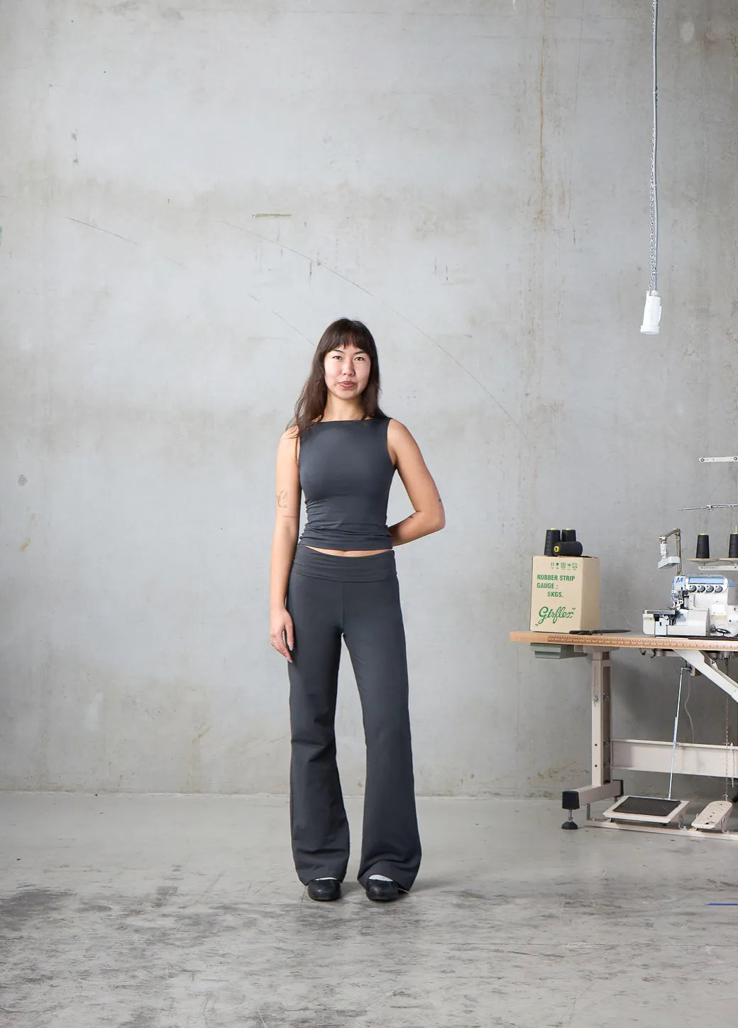 Foldover Flared Pant - Wholesale casual from Australian Stitch, Australia
