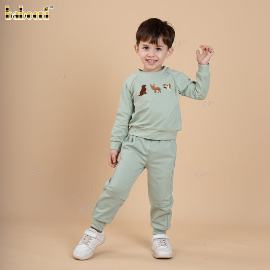 BC1414 – Boys’ Knit Animal Sweatshirt - Wholesale casual from Babeeni, Vietnam