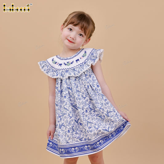 DR4521 – Blue Willow Garden Dress - Wholesale casual from Babeeni, Vietnam