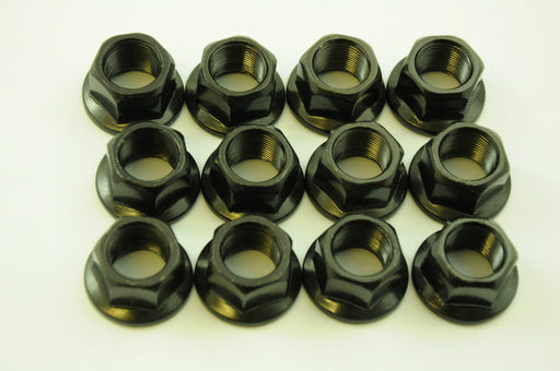 WHOLESALE JOB LOT 12 BMX FREESTYLE 14mm WHEEL NUTS - Wholesale accessories from Bankrupt Bike Parts, United Kingdom
