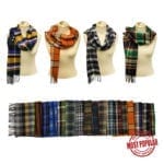 Wholesale Adult Pattern Fringe Scarf - Wholesale accessories from Bargains Group, Canada