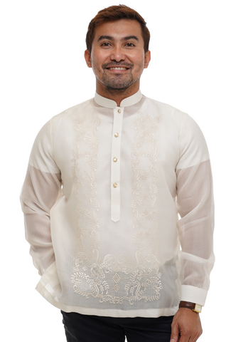 Pure Piña Premium Elegance Barong Tagalog - Jose - JV402 - Wholesale casual from Barong World, United States