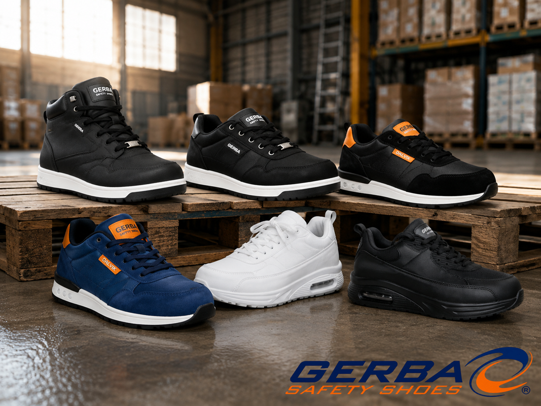 Gerba Safety Shoes assortiment - Wholesale footwear from Bernard Roerdink B.V., Netherlands