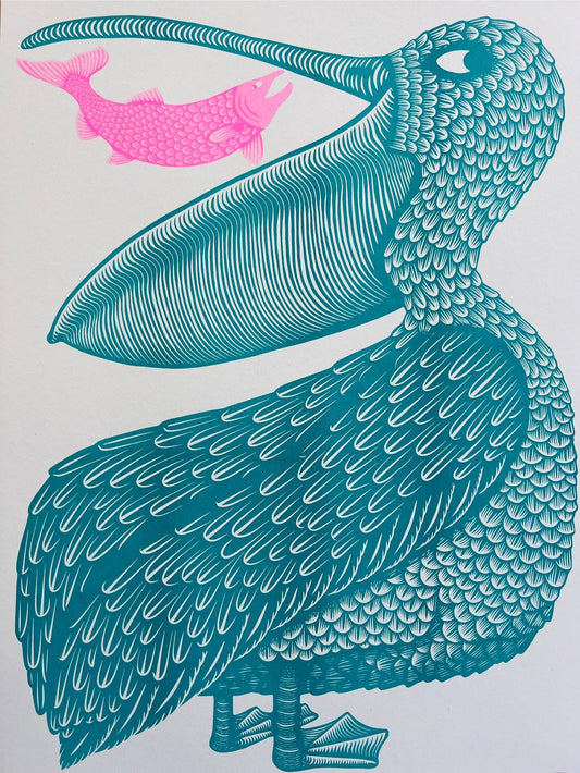 Le Beak, C'est Chic - A3 Size Print - by Strangford - Wholesale boutique from Betty & The Brands, United Kingdom