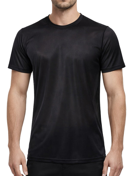 Big & Tall Man's Nylon Tricot Crew Neck T-shirt Assorted Pack - Wholesale accessories from Bluebox, United States