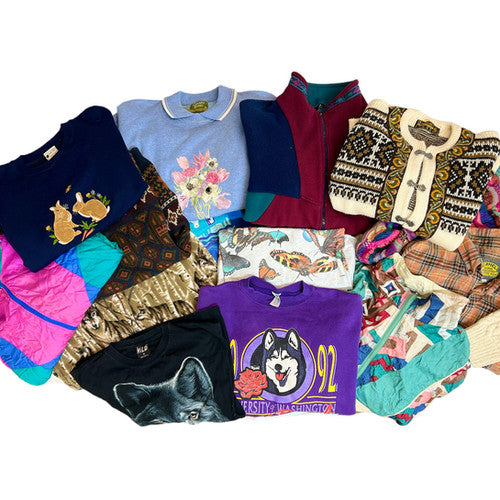 VINTAGE RETRO MIX BOX 15KG - Wholesale casual from Boom Vintage Wholesale, United Kingdom
