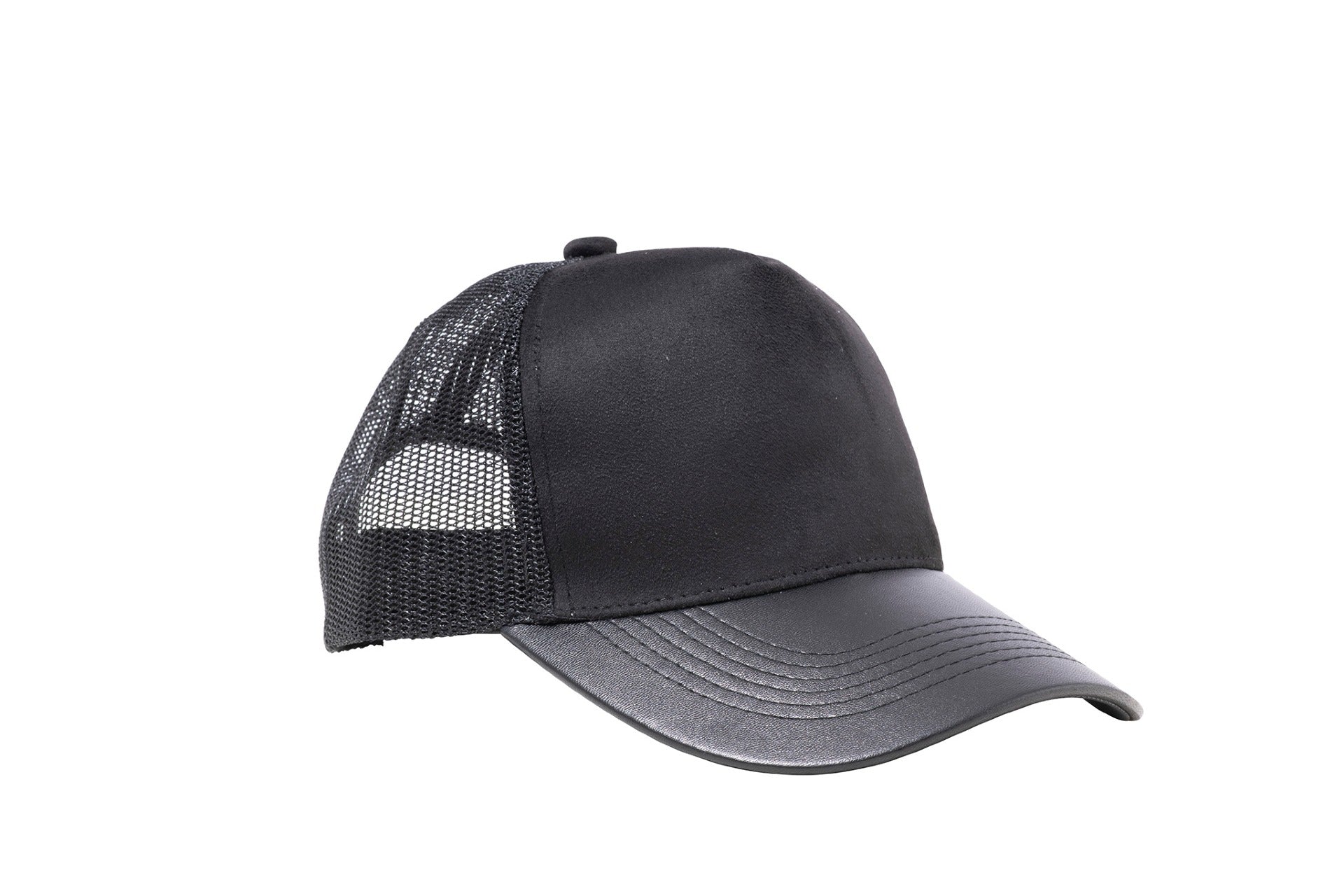 Blacksuede Mesh Strapback Cap - Wholesale casual from Branded Ltd, United Kingdom