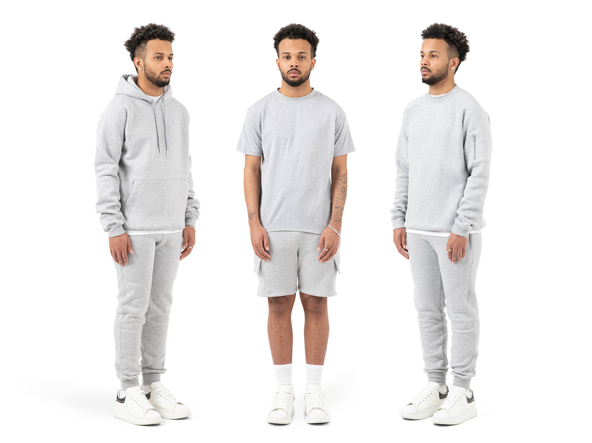 Tremaine Grey T-Shirt - Wholesale casual from Branded Ltd, United Kingdom