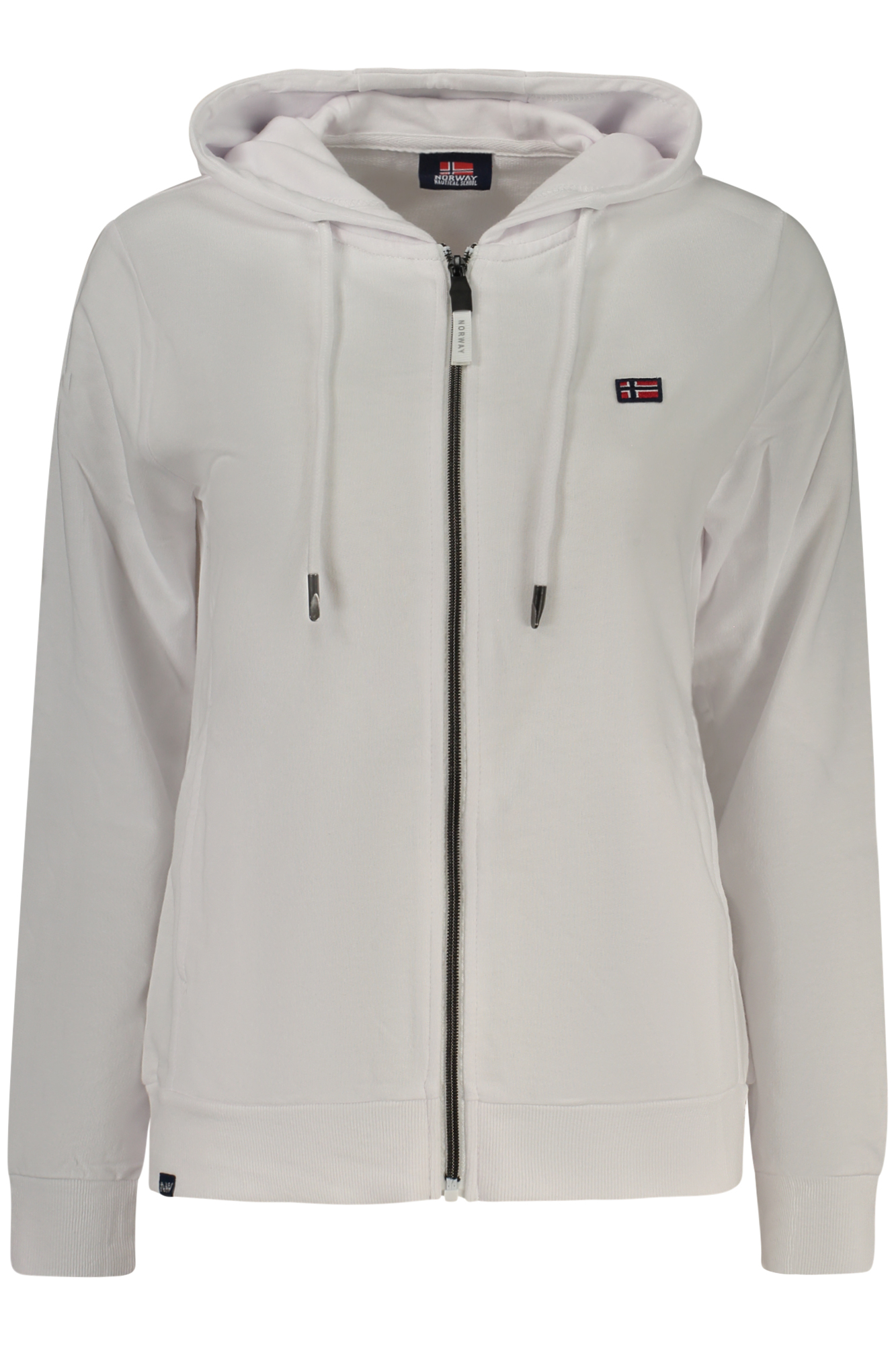 NORWAY 1963 FELPA CON ZIP DONNA BIANCO - Wholesale accessories from Brandsdistribution, 