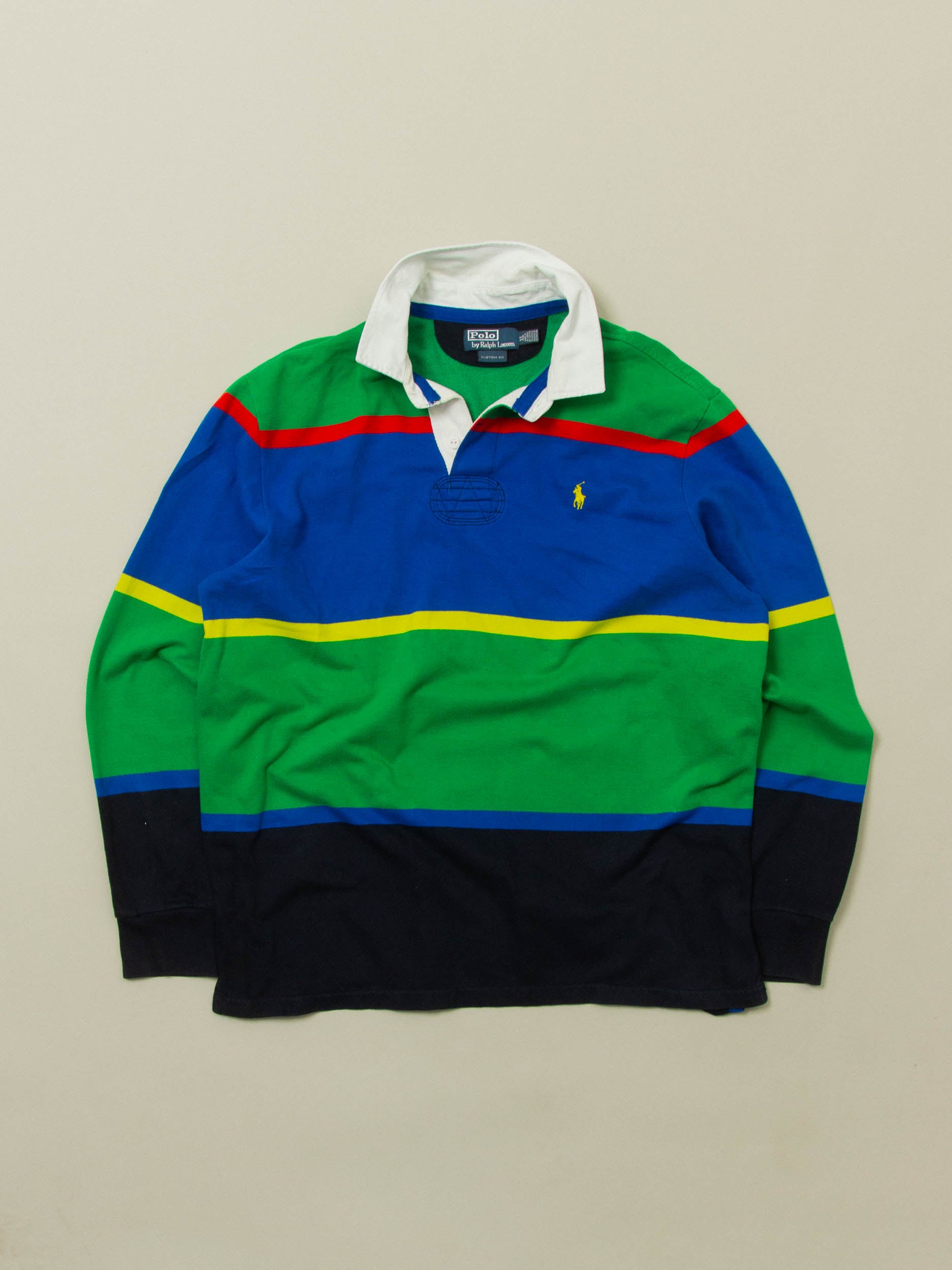 Vtg 1990s Ralph Lauren Rugby Shirt (XL) - Wholesale casual from Broadway & Sons, Sweden