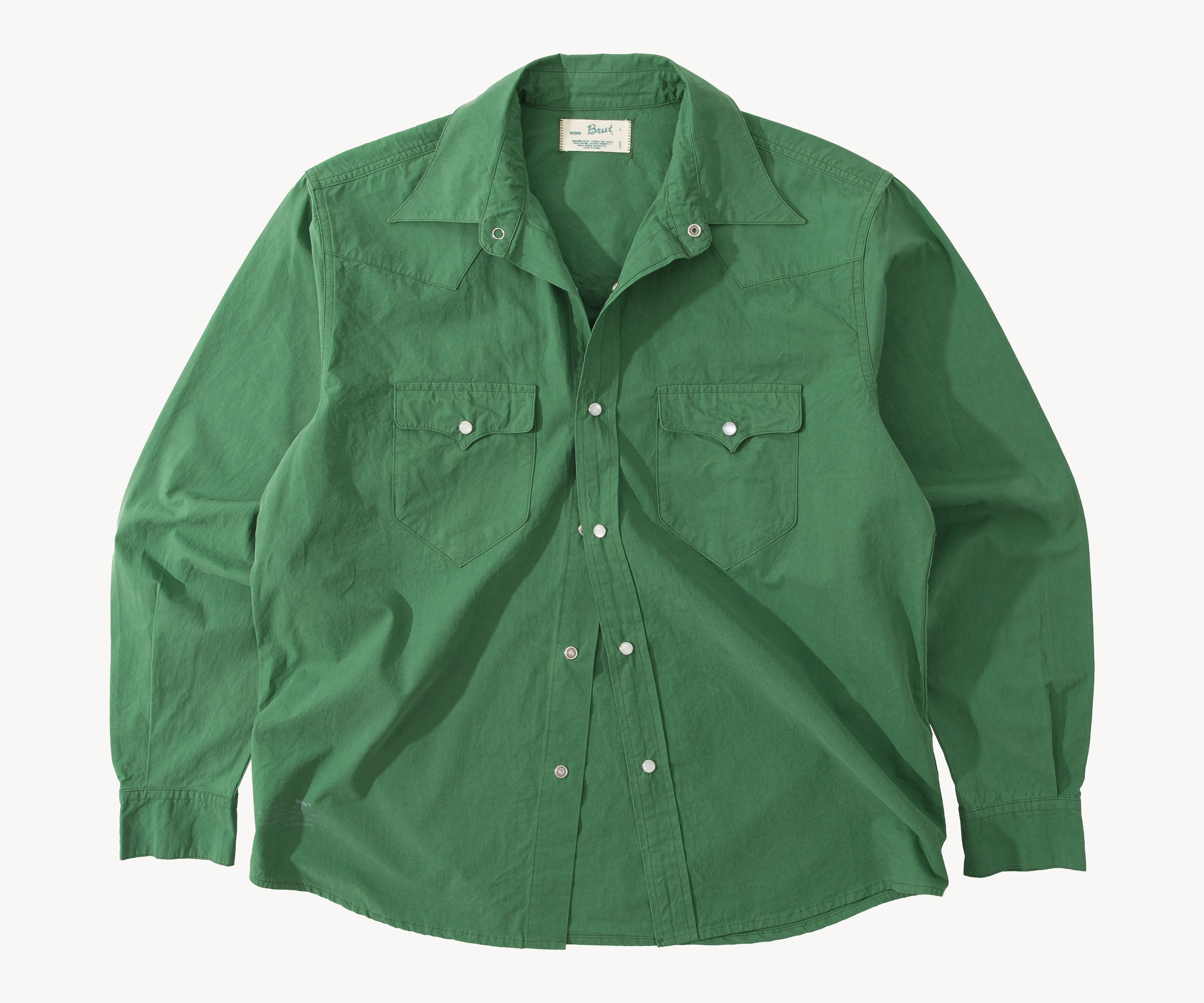 The Western Poplin Shirt - Wholesale designer from BRUT Clothing, France