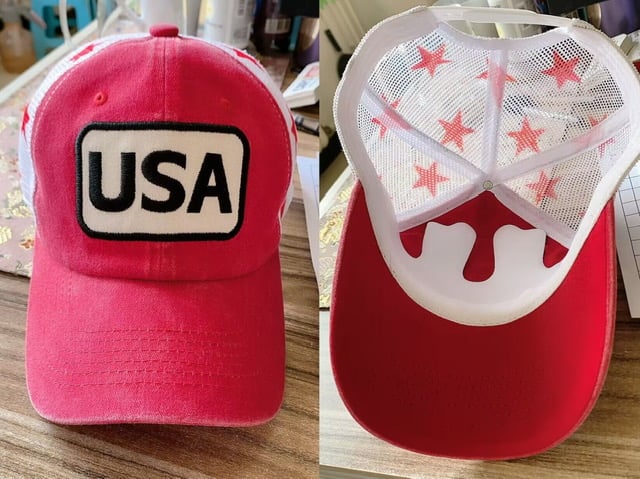 Custom Hat Example 1 - Wholesale accessories from Buck Wholesale, United States