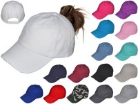 Ponytail Hats - Ladies Low Profile Vintage - Wholesale accessories from Buck Wholesale, United States