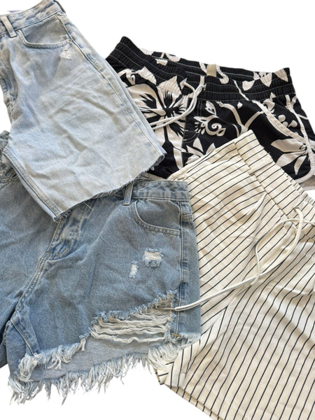 35 Kg - Pantaloncini Donna €/kg 3.50 - Wholesale budget from Cannontex S.r.l., Italy
