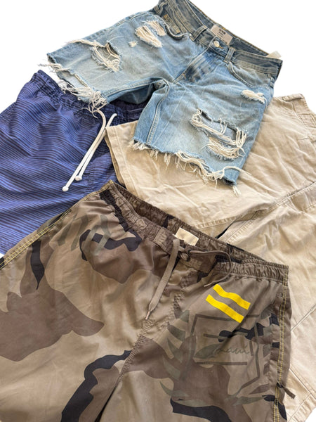35 Kg - Pantaloncini Uomo €/kg 3.50 - Wholesale budget from Cannontex S.r.l., Italy