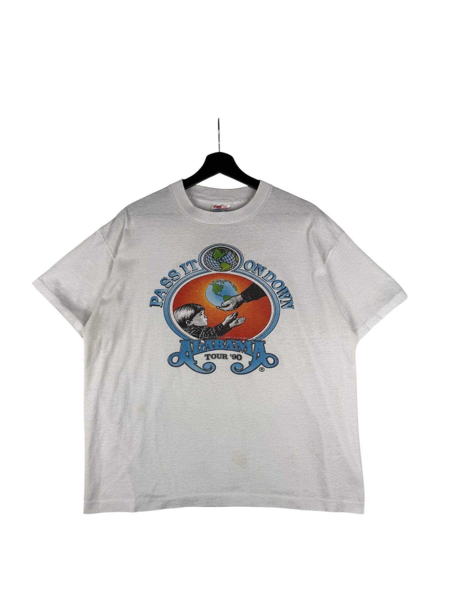 1990 Alabama Tour T-Shirt - Wholesale denim from Carole Vintage, Canada