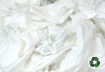Recycled White Low Lint Sheets - Wholesale budget from Carolina Textiles, United States