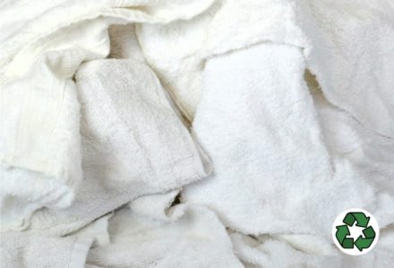 Recycled White Terry Cloth - Wholesale budget from Carolina Textiles, United States